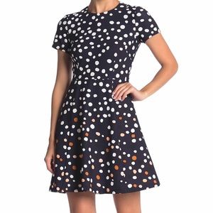 Vince Camuto- Fit and Flare Dress (petite)
